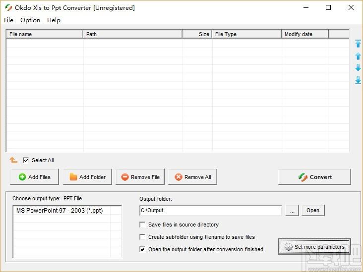 Okdo Xls to Ppt Converter下载,Xls转PPT工具,Xls转PPT