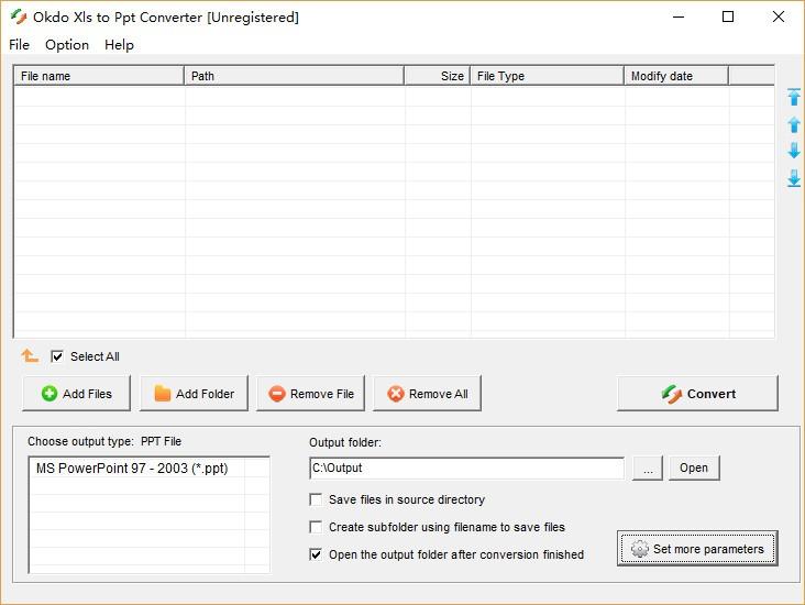 Okdo Xls to Ppt Converter下载,Xls转PPT工具,Xls转PPT